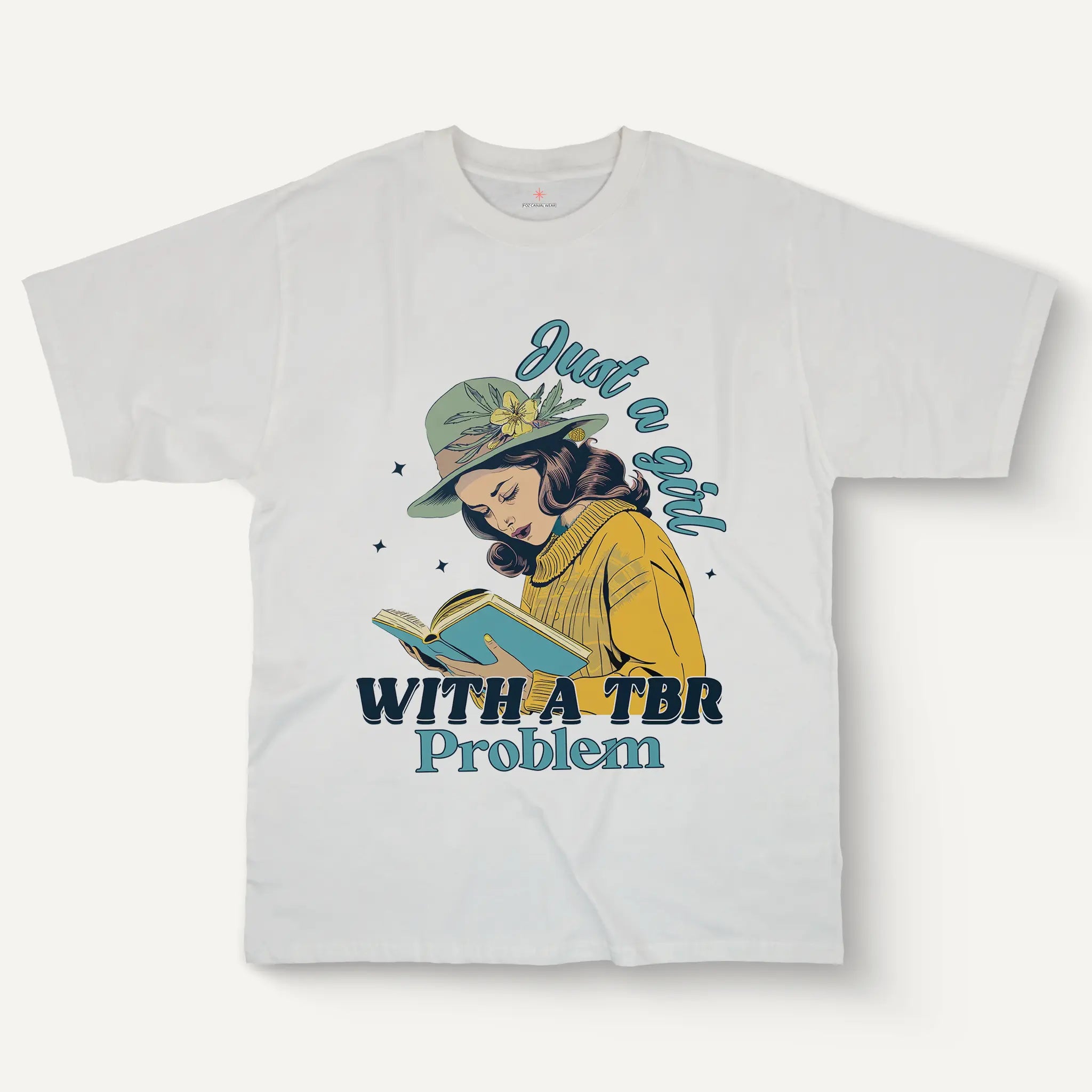Just A Girl Tee – Soft Vintage-Style