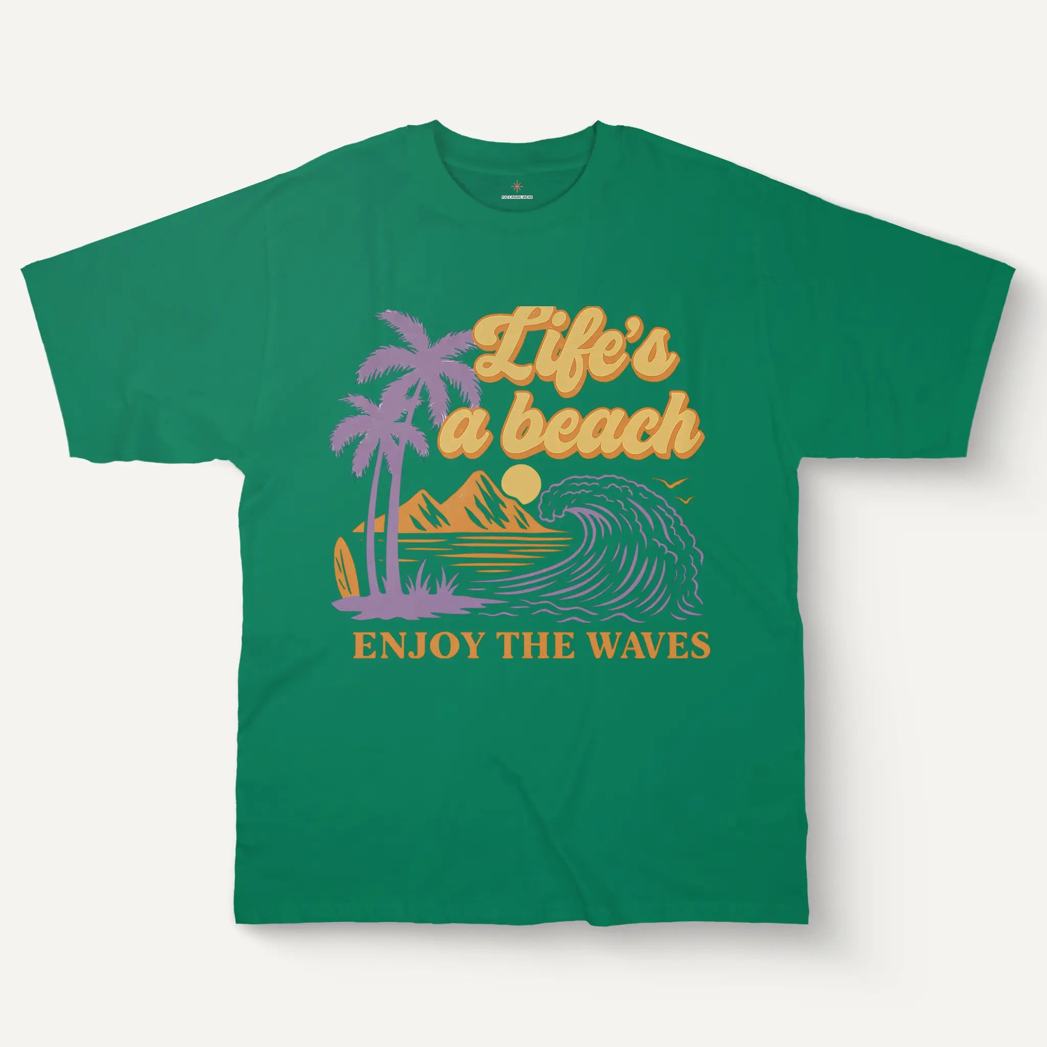 Life's A Beach Tee – Soft Cotton Women’s
