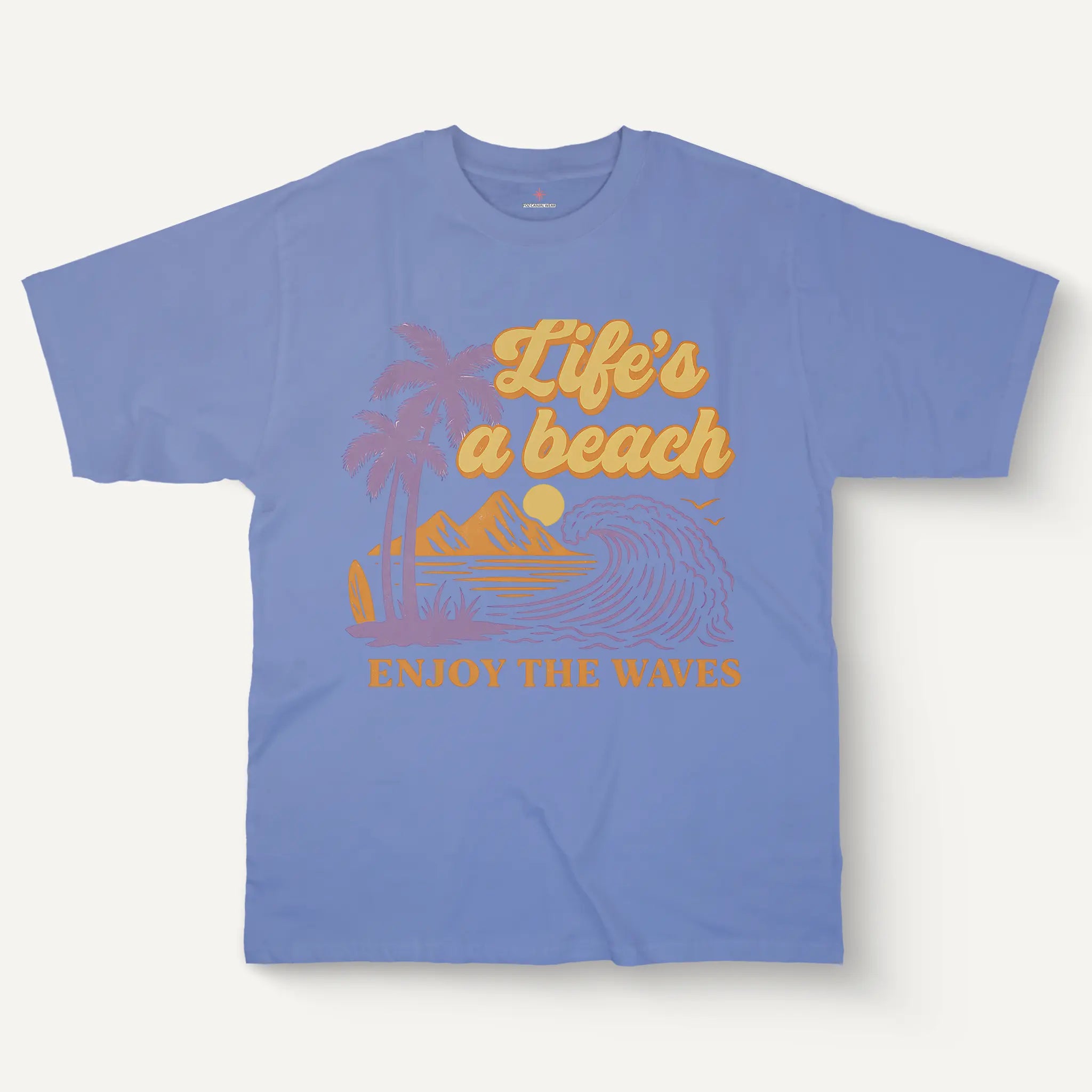 Life's A Beach Tee – Soft Cotton Women’s