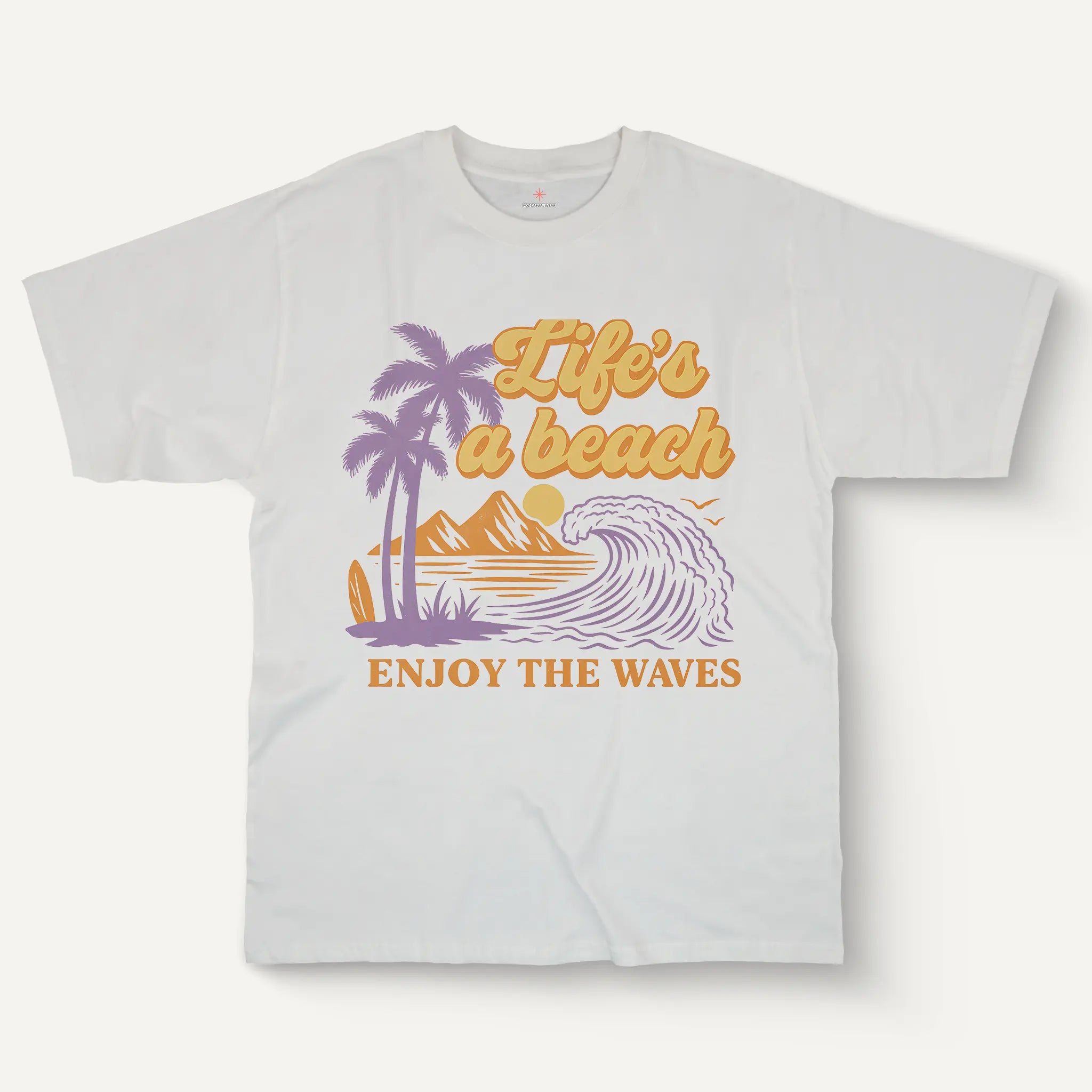 Life's A Beach Tee – Soft Cotton Women’s