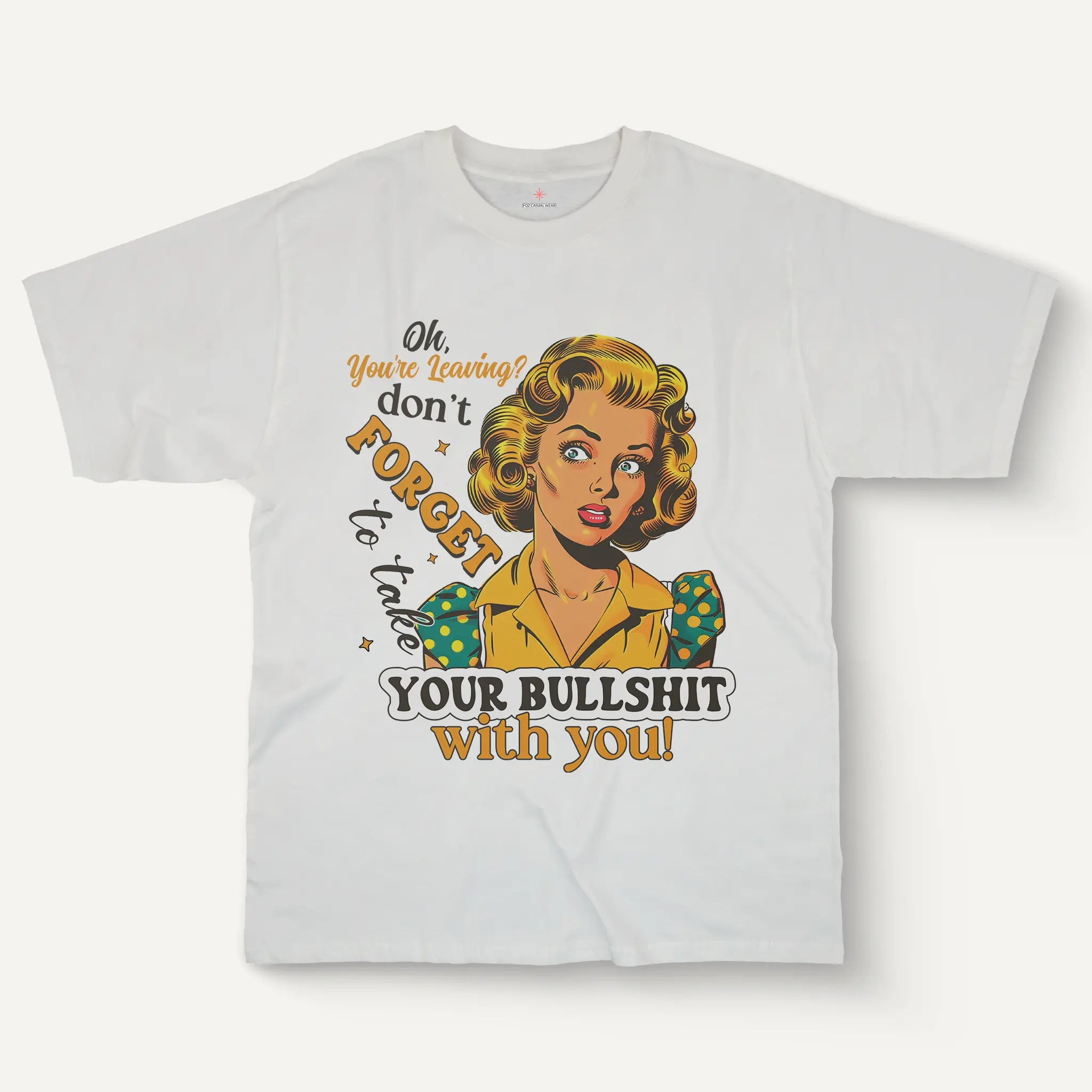 Oh You're Leaving Tee – Women’s Vintage Style