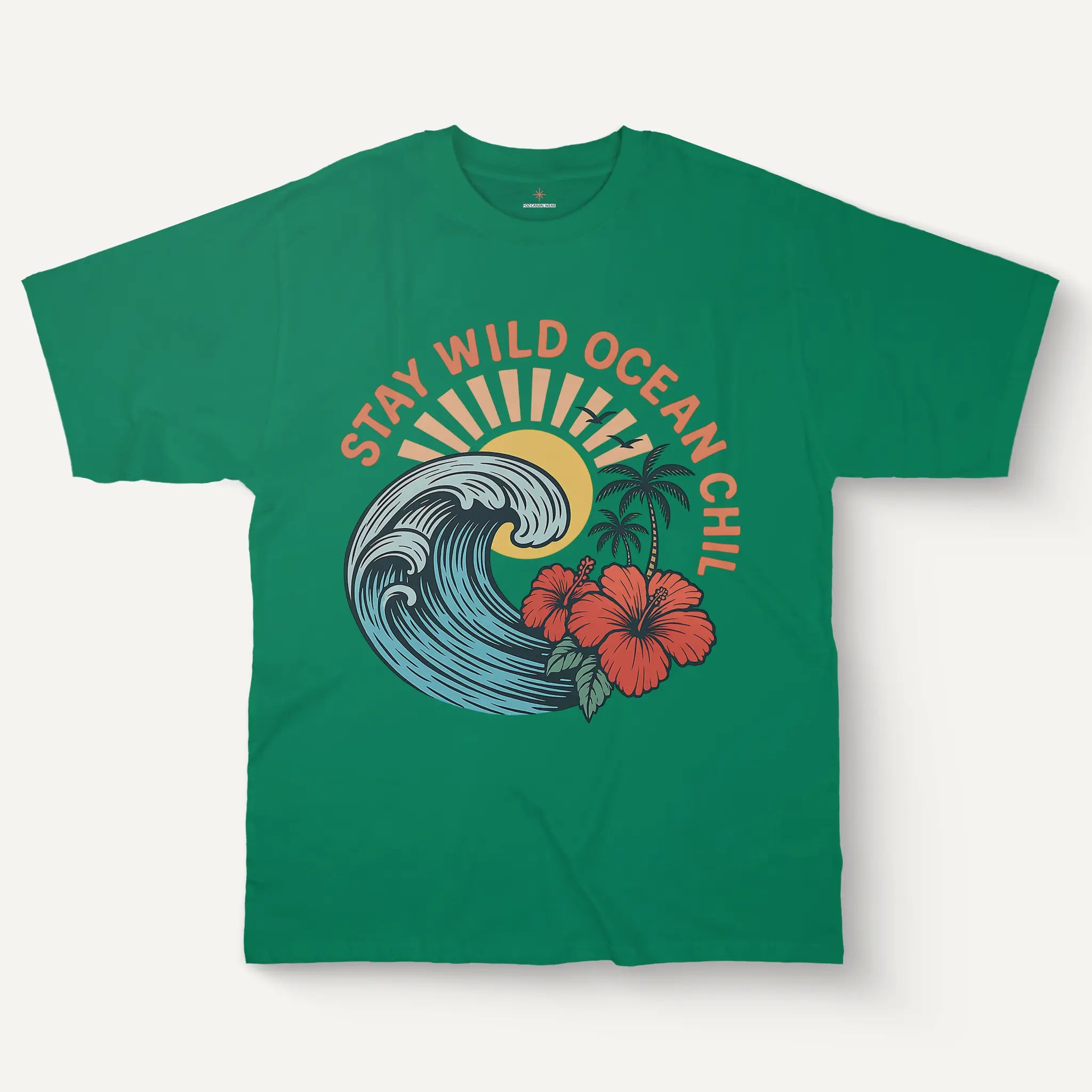 Stay Wild Ocean Chill Tee – Women’s Cotton
