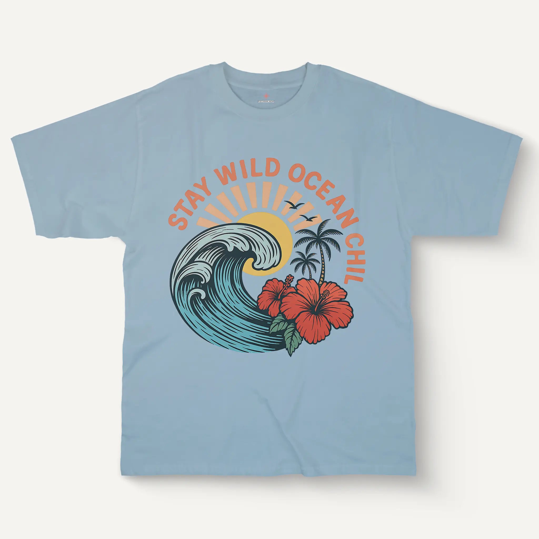 Stay Wild Ocean Chill Tee – Women’s Cotton