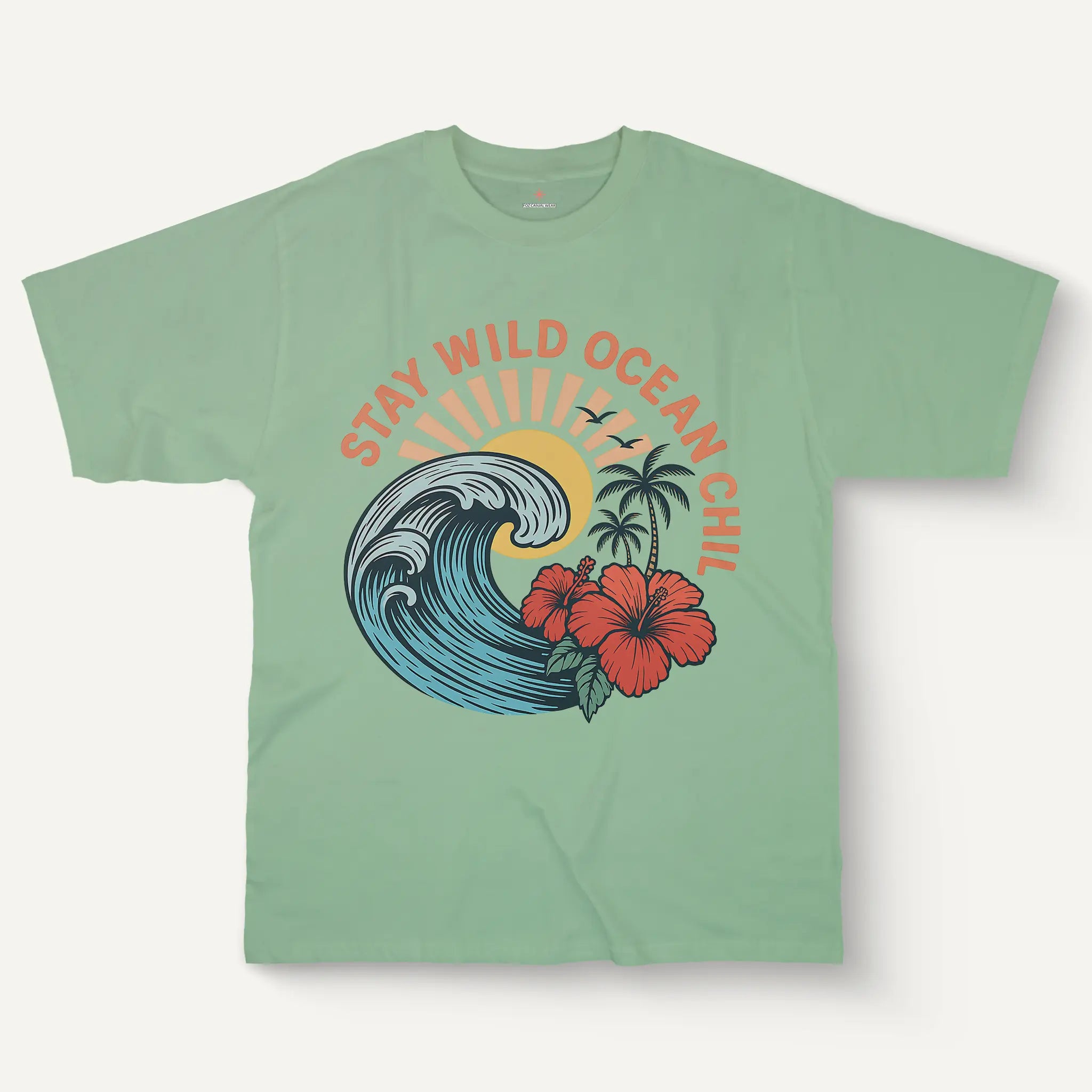 Stay Wild Ocean Chill Tee – Women’s Cotton