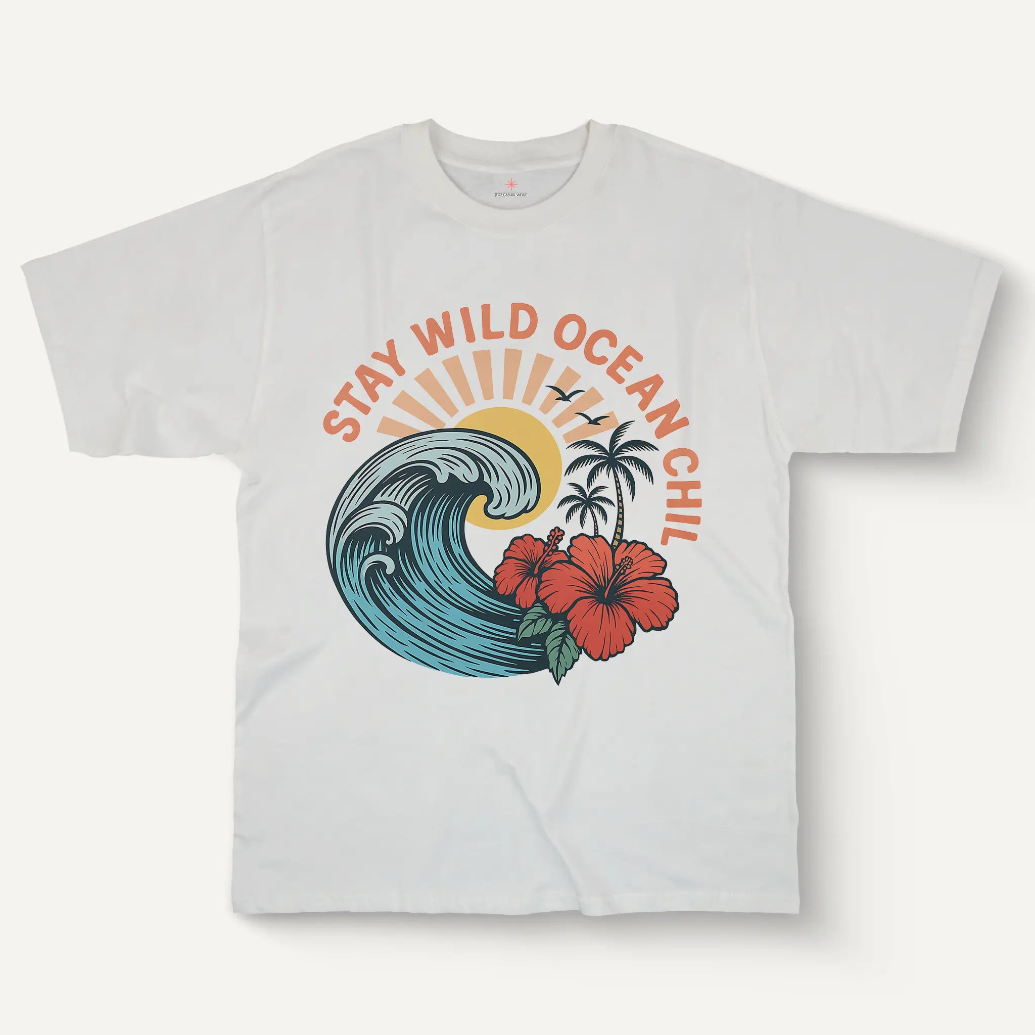 Stay Wild Ocean Chill Tee – Women’s Cotton