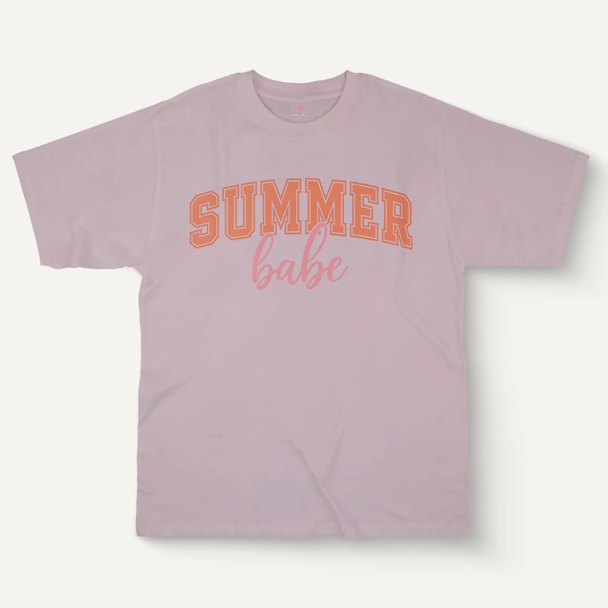 Summer Babe Cursive Tee – Feminine Style