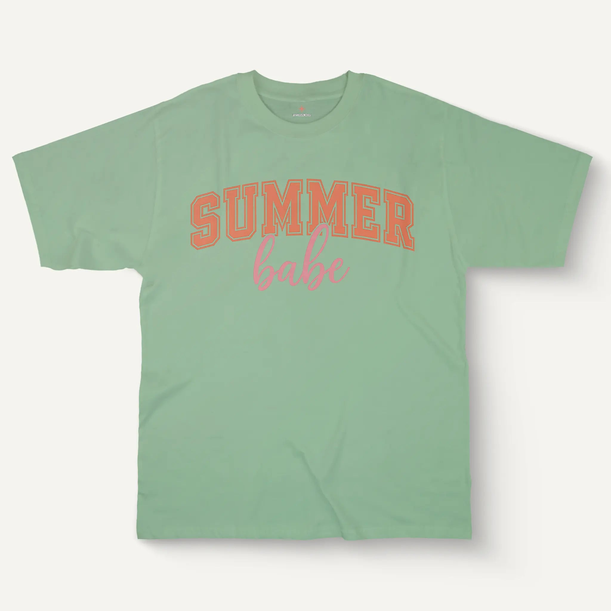 Summer Babe Cursive Tee – Feminine Style