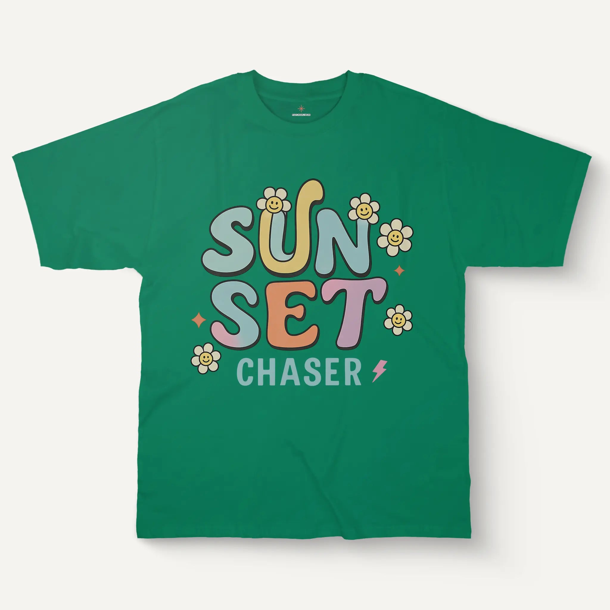 Sunset Chaser Graphic Tee – Women’s Cotton