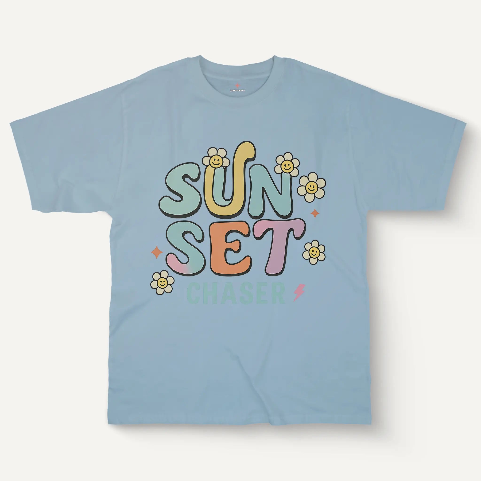 Sunset Chaser Graphic Tee – Women’s Cotton