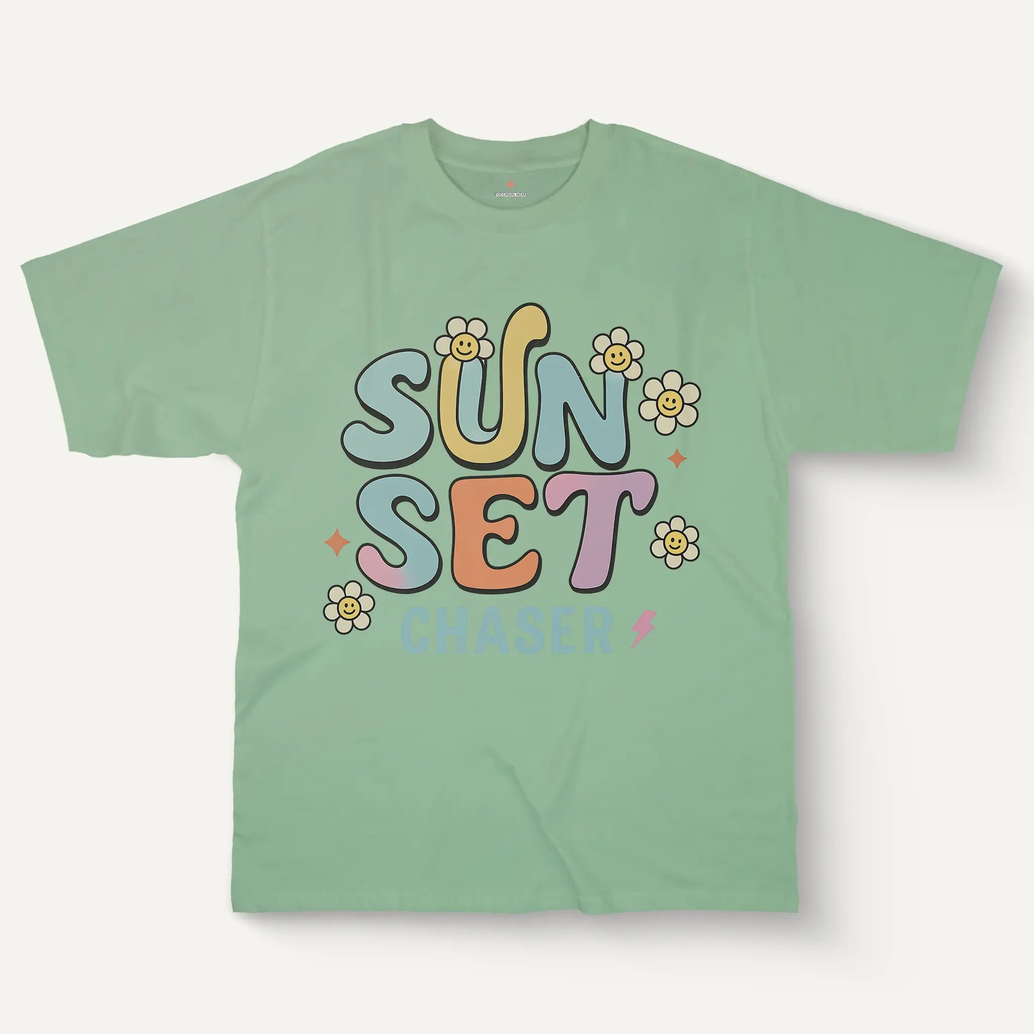 Sunset Chaser Graphic Tee – Women’s Cotton