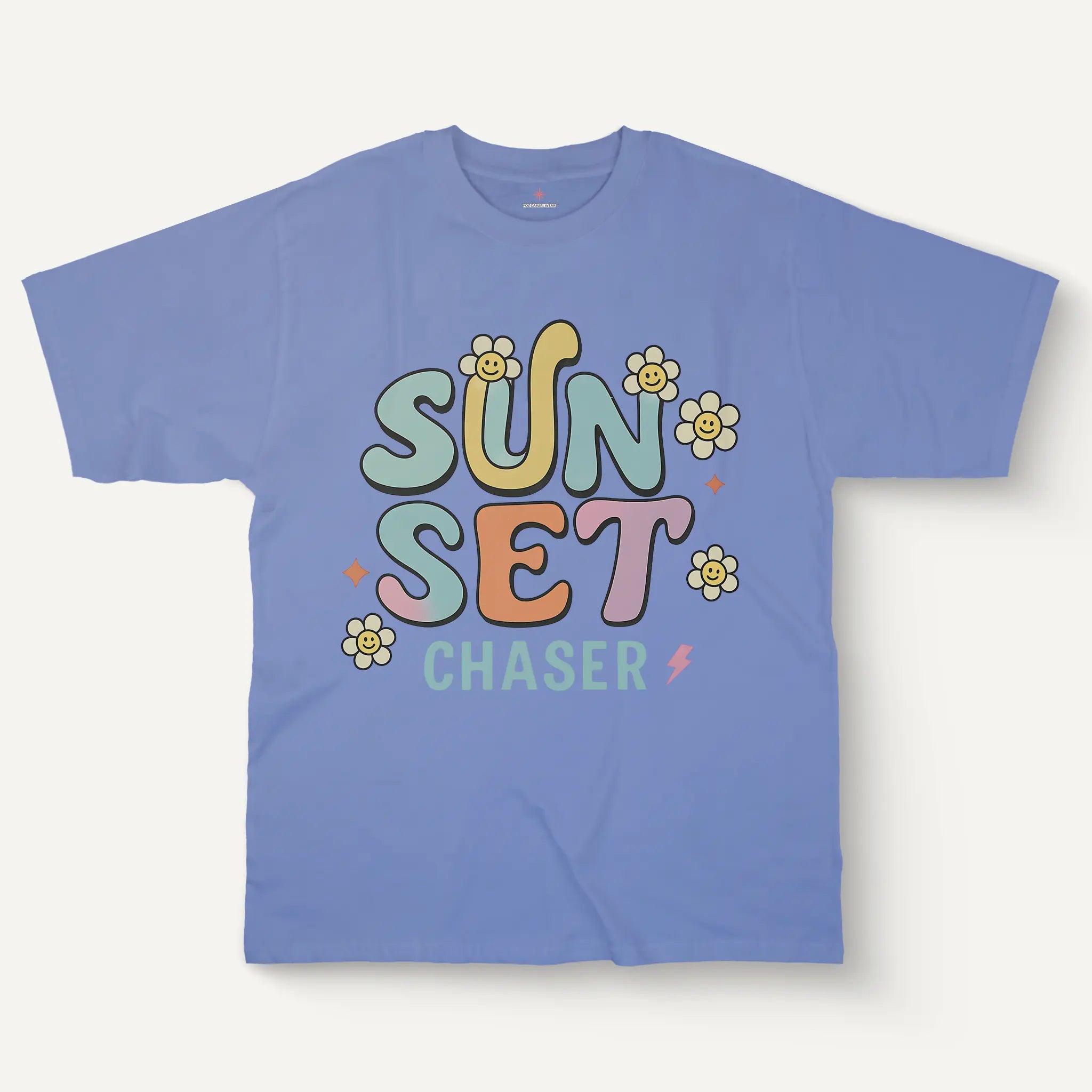 Sunset Chaser Graphic Tee – Women’s Cotton