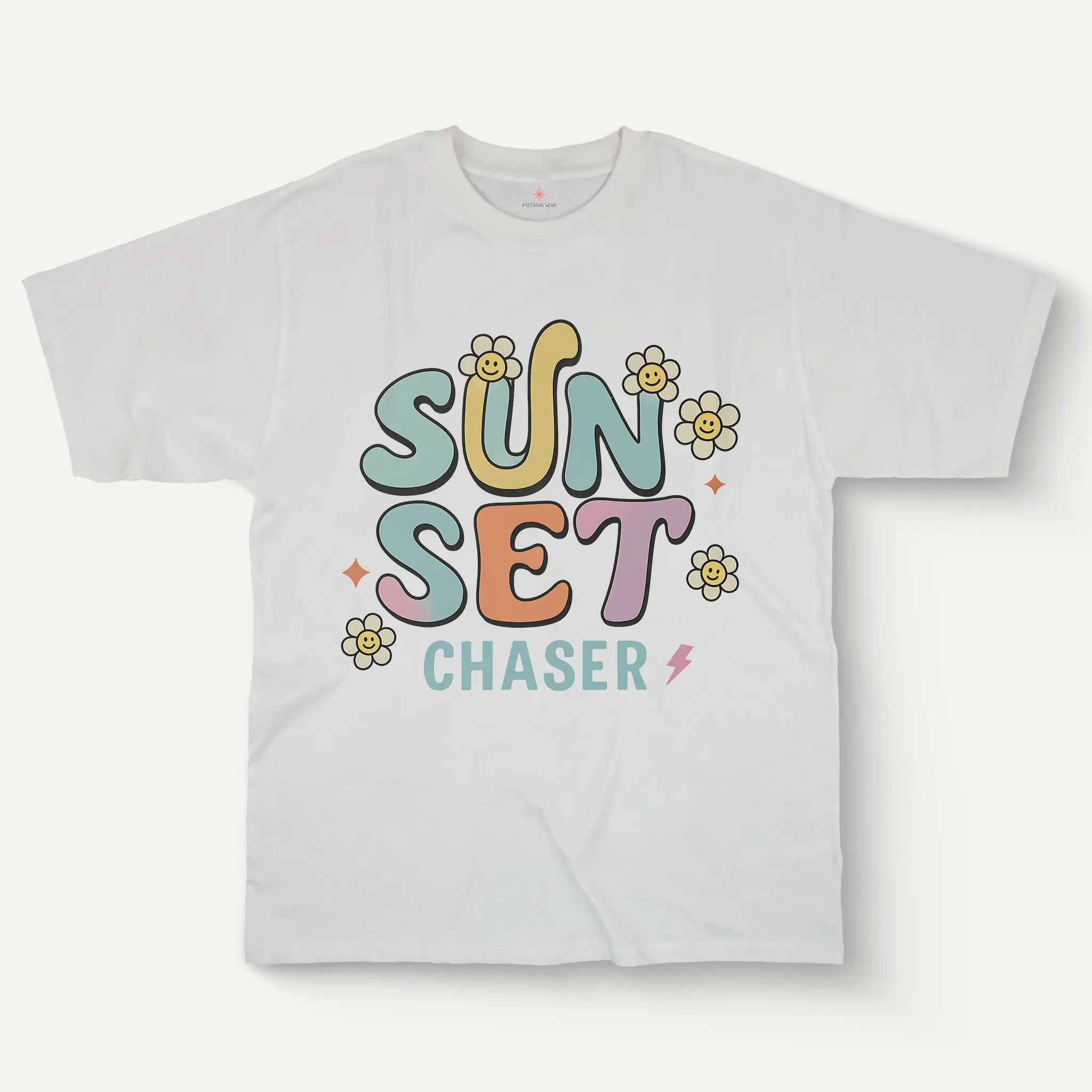 Sunset Chaser Graphic Tee – Women’s Cotton
