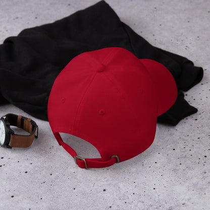 Embroidered Dad Hat - Funny Adjustable Baseball Cap for Men
