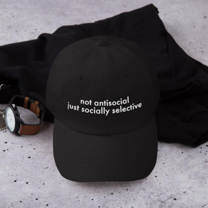 Funny Embroidered Dad Hat - Sarcastic Adjustable Cap for Gag Gifts