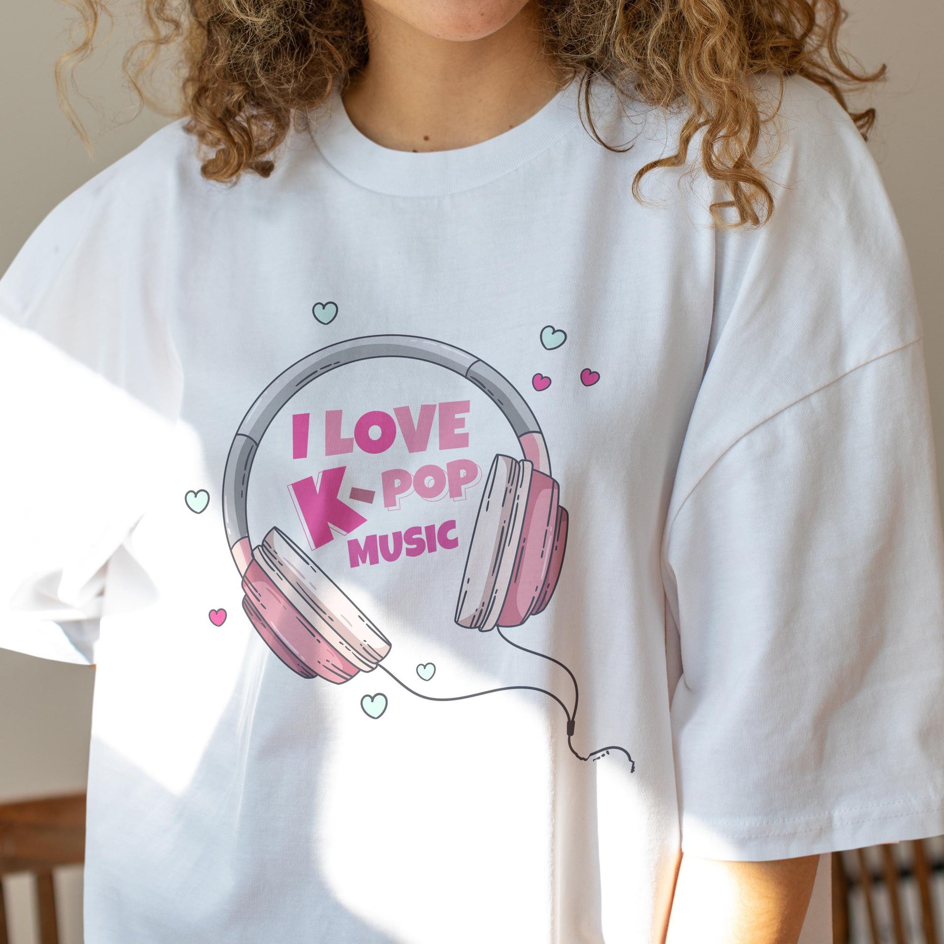 K-Pop Headphones – Kids & Toddlers T-Shirt