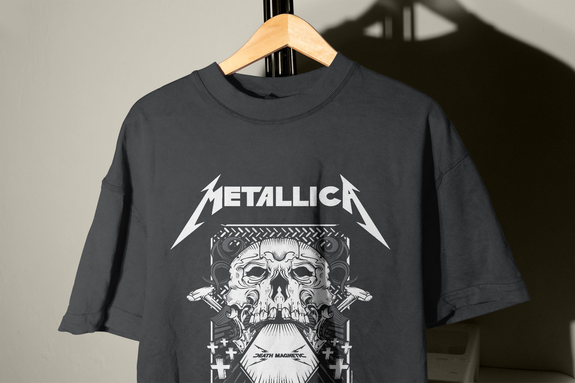 Metallica Skull T-Shirt – Metallica Grunge Graphic T-Shirt